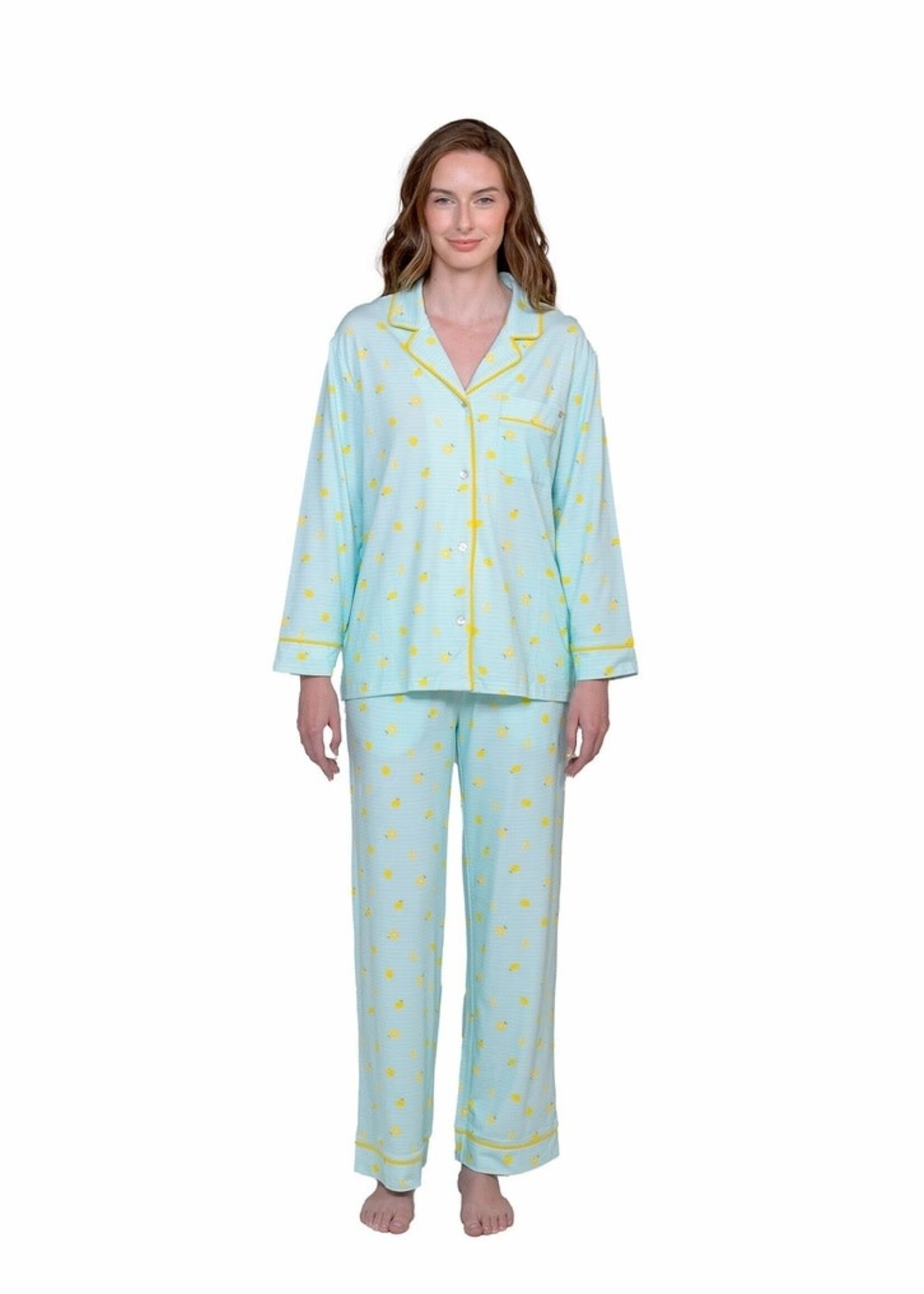 LatteLove Latte Love Pyjama Set ~ Aqua Lemons