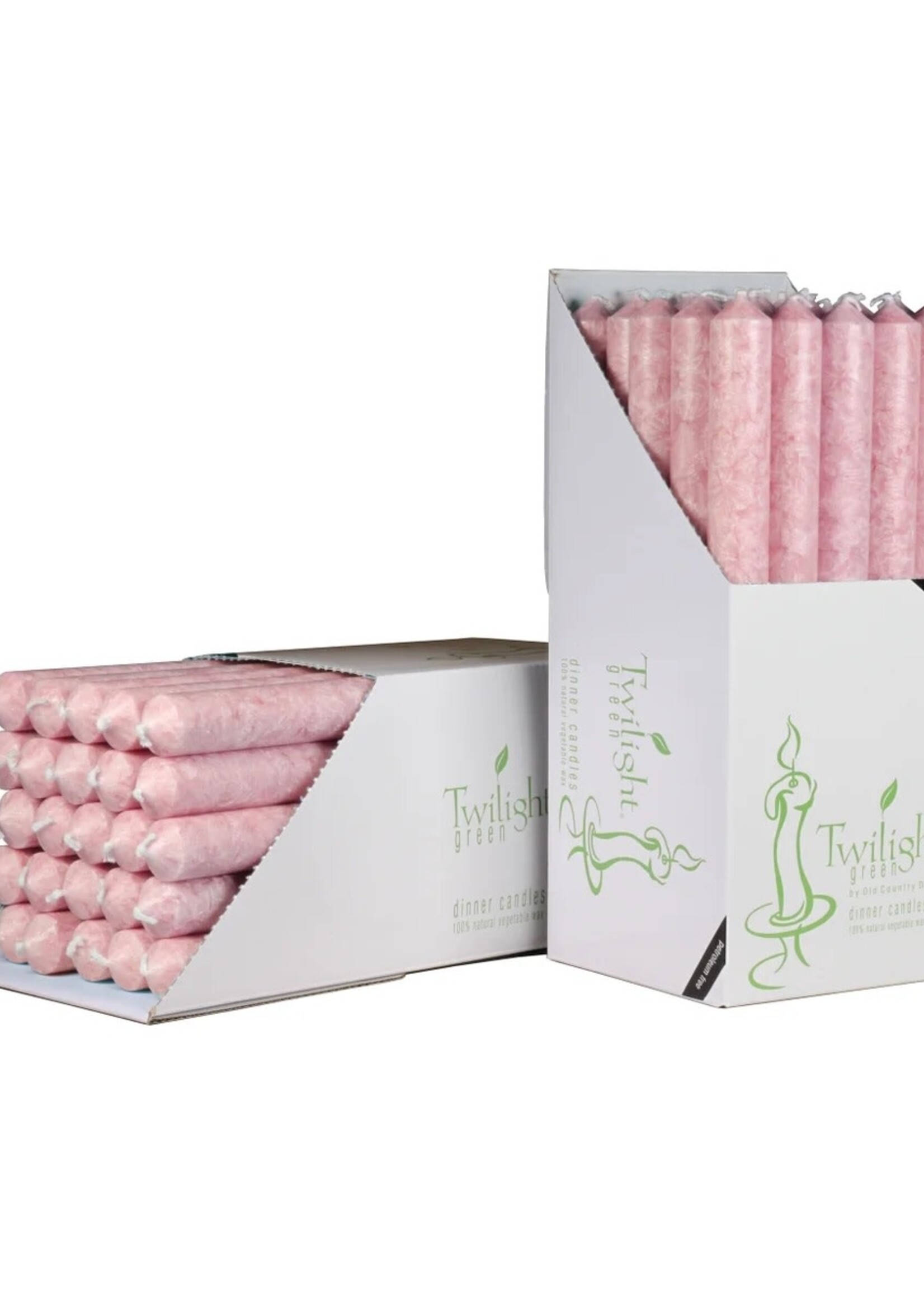 Twilight Collection Eco 10' Dinner Candle ~ Pink