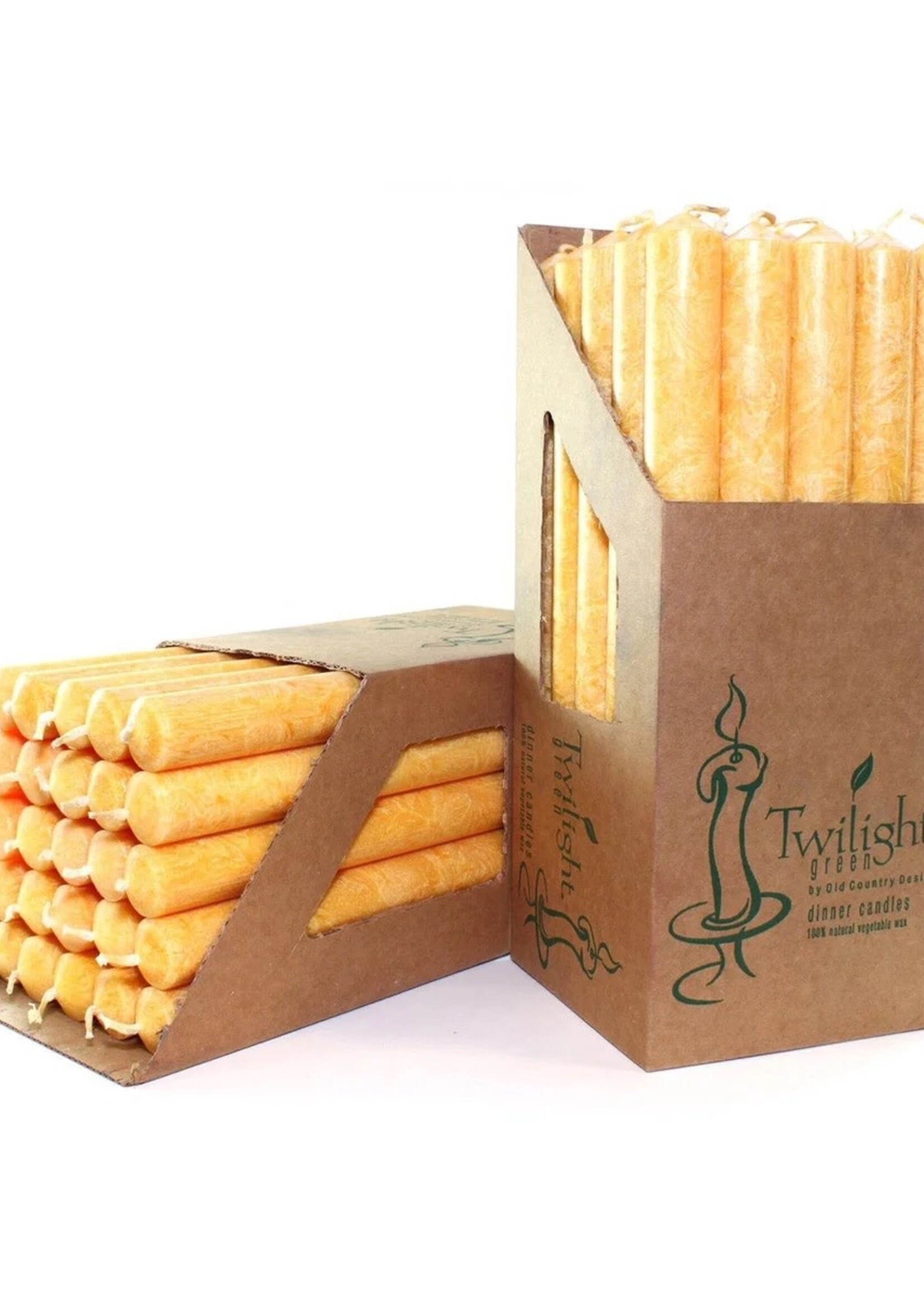 Twilight Collection Eco 10' Dinner Candle ~ Yellow