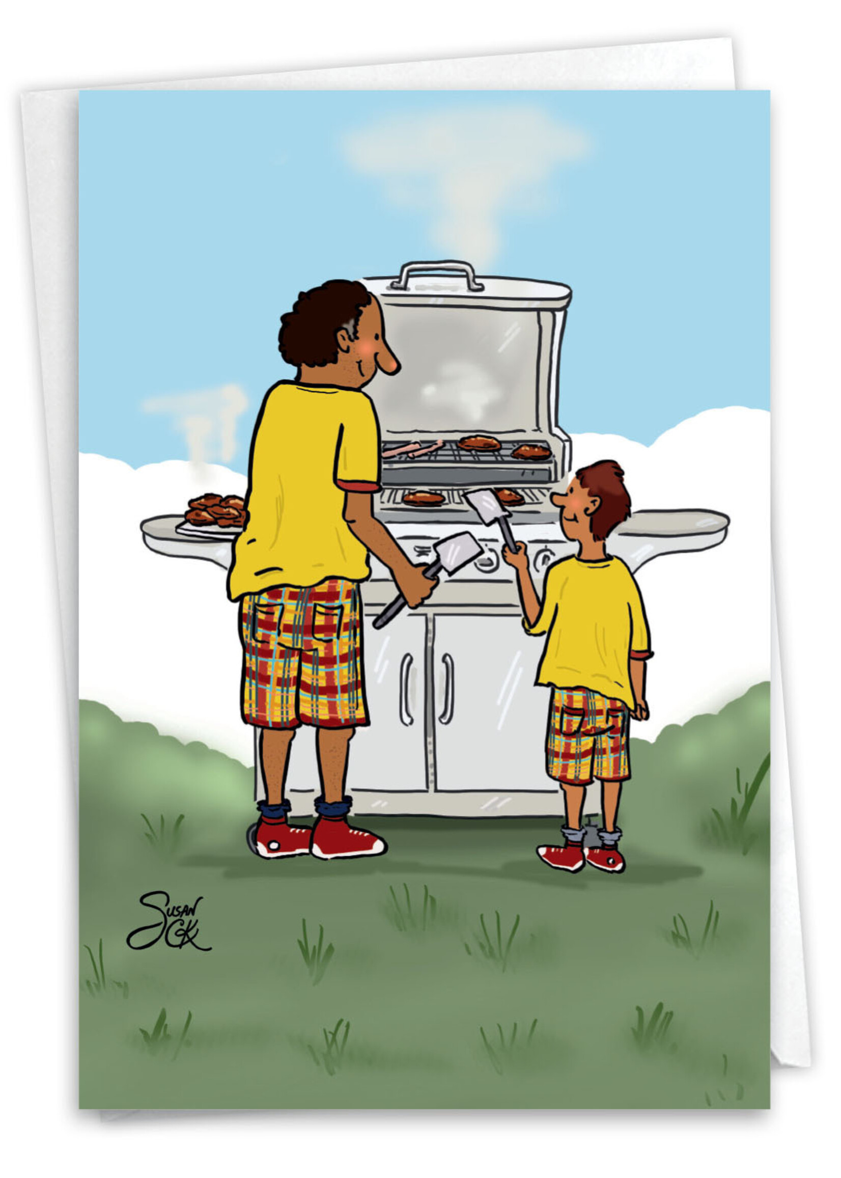 Nobleworks Dad BBQ Matching