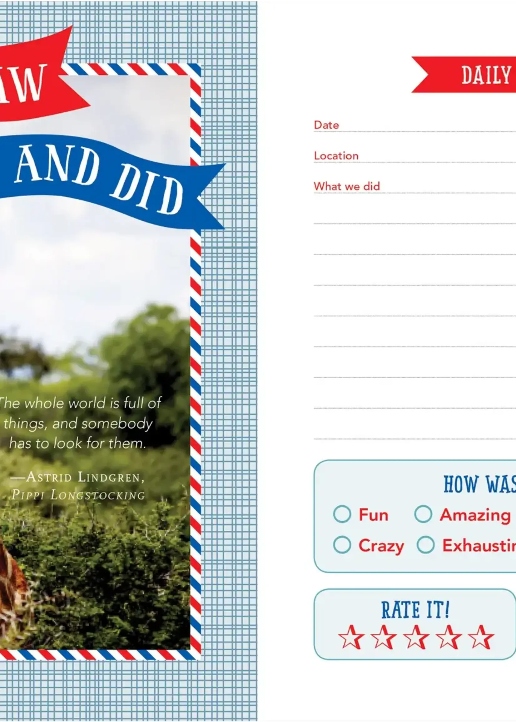 Peter Pauper Kids' Travel Journal