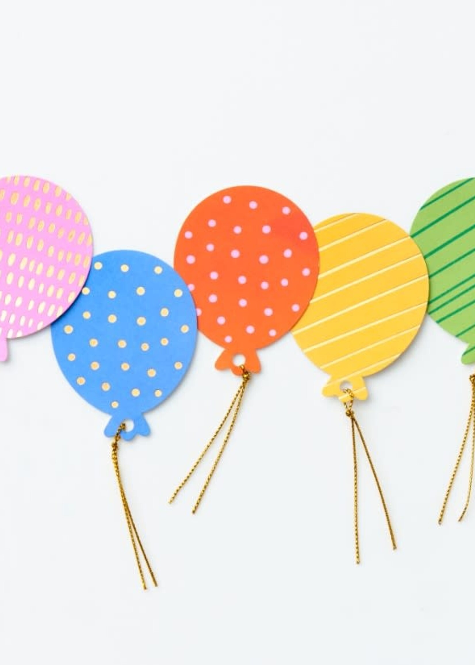 papersource Gift Tags ~ Balloons