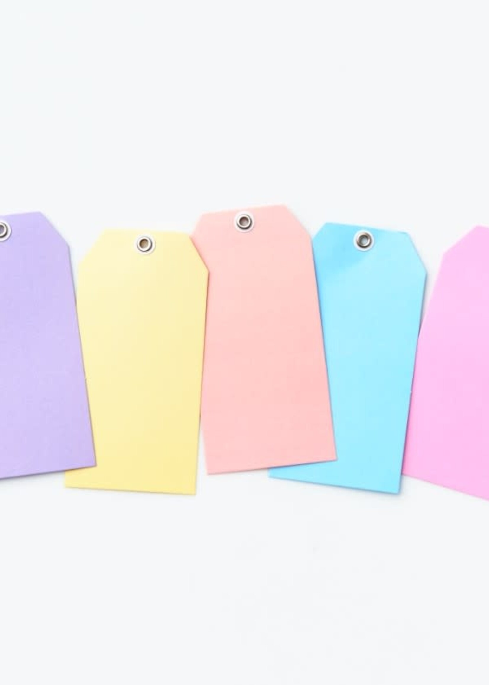 papersource Gift Tags ~ Set of 10 Pastel