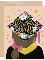Willow & Ivy Congrats Grad Flower Hat