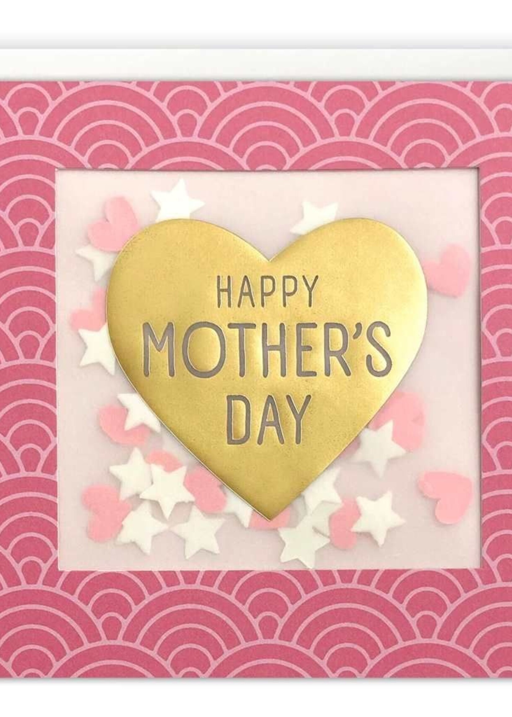 Happy Mother's Day - Gold Heart
