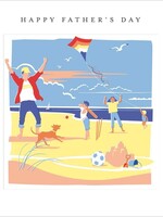 Woodmansterne Happy Father's Day - Beach