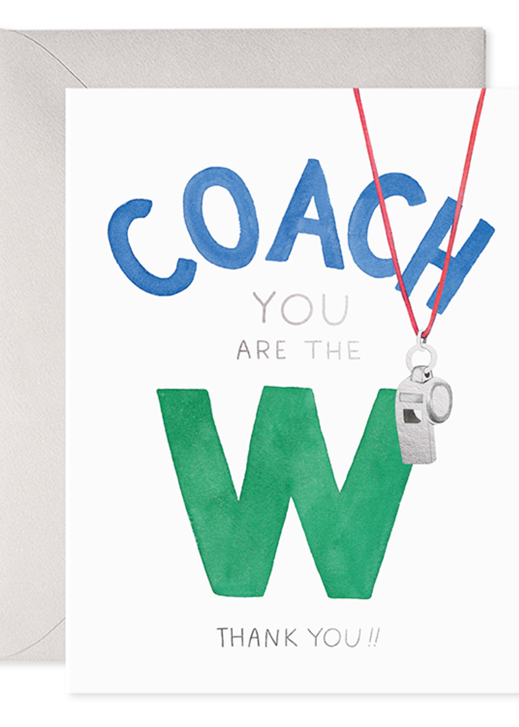 Coach you are the W Thank you!