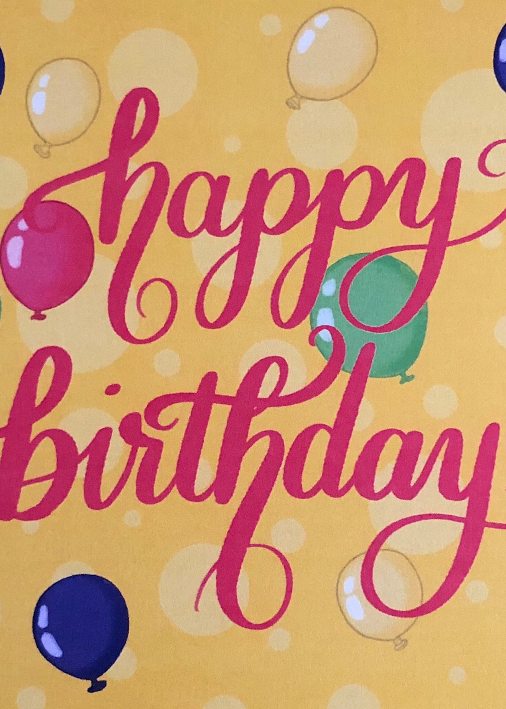 Cara Rowlands Happy Birthday Balloons