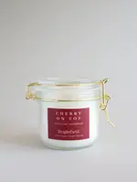 Brightfield  Candle Company Brightfield Glass Candle - Cherry On Top
