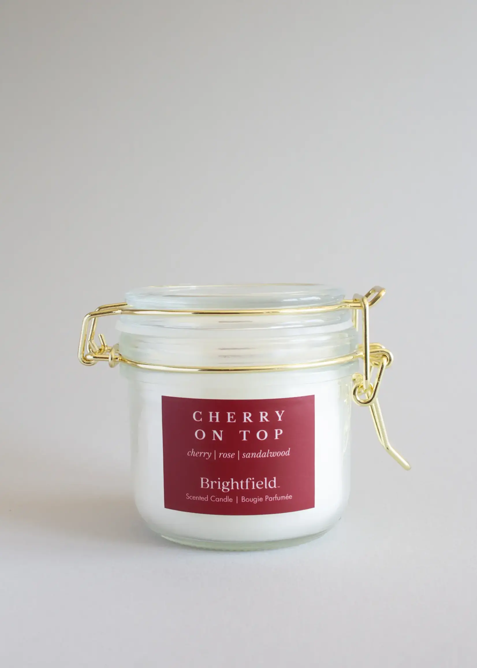 Brightfield  Candle Company Brightfield Glass Candle - Cherry On Top