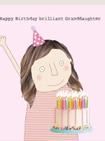 Rosie Made A Thing Happy Birthday Brilliant Granddaughter