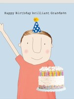 Rosie Made A Thing Happy Birthday Brilliant Grandson