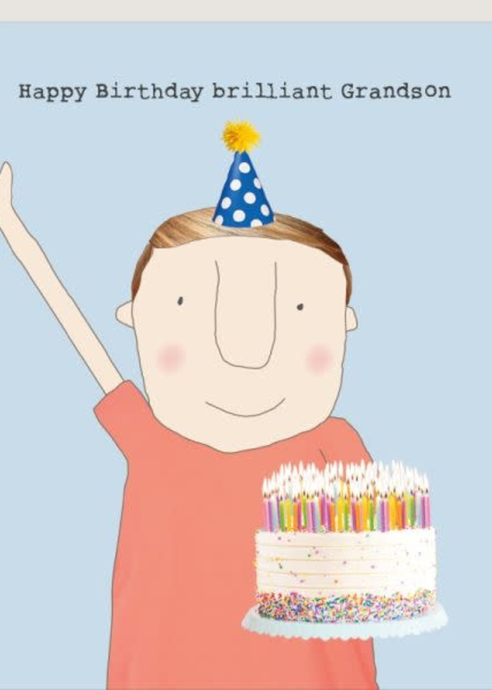 Rosie Made A Thing Happy Birthday Brilliant Grandson