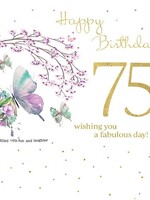Happy Birthday 75- butterflies