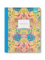 Oh Deer Neon Floral Ornate Garden Notebook