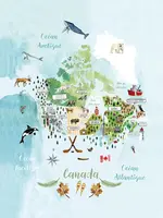 Canada Tea Towel