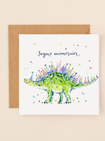 Louise Mulgrew Stegosaurus Joyeux Anniversaire