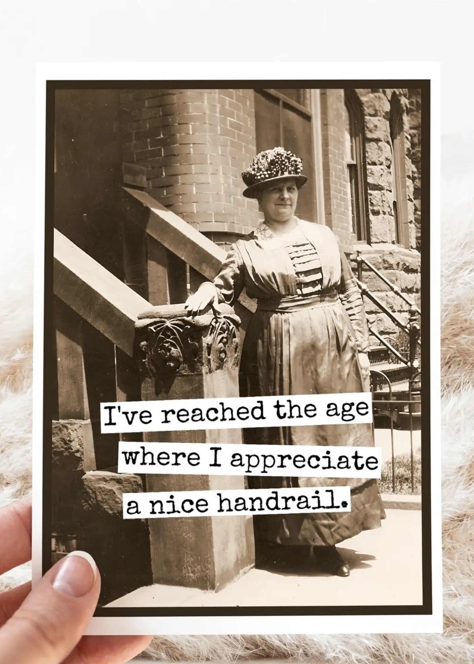 I Appreciate A Nice Handrail