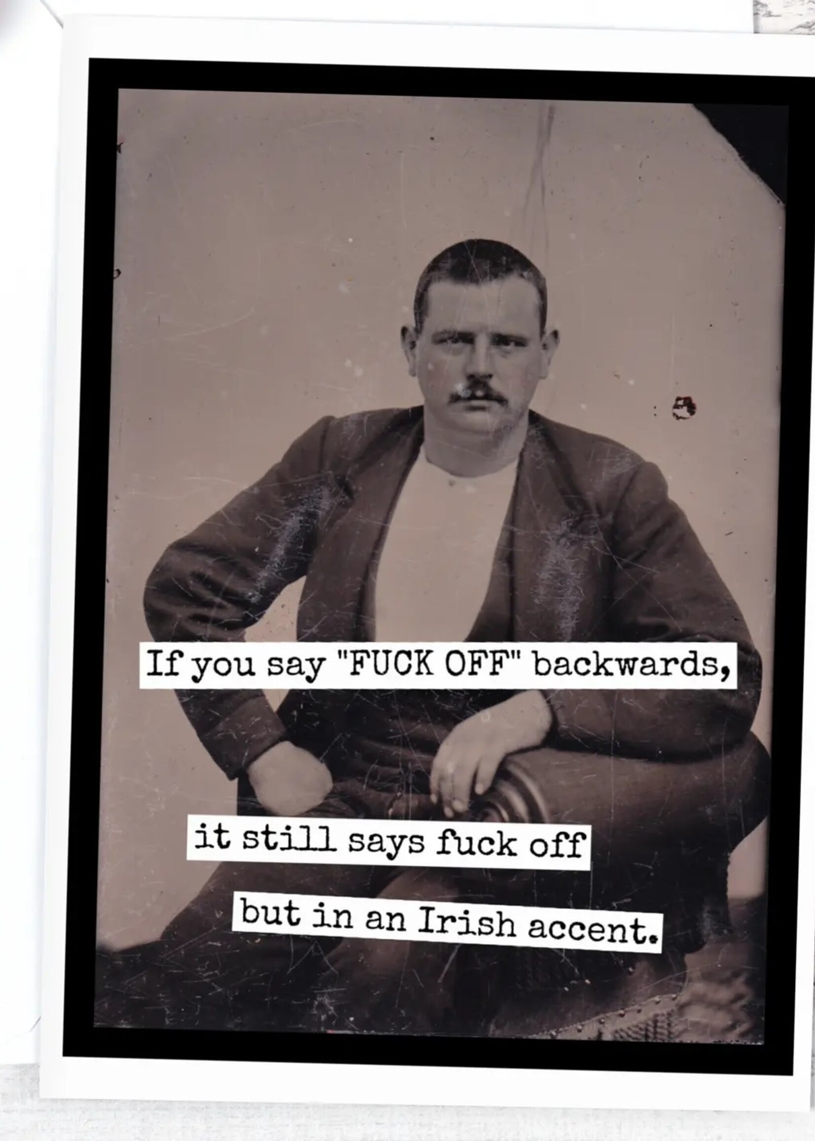 If You Say "Fuck Off" Backwards, It Still Says Fuck Off...