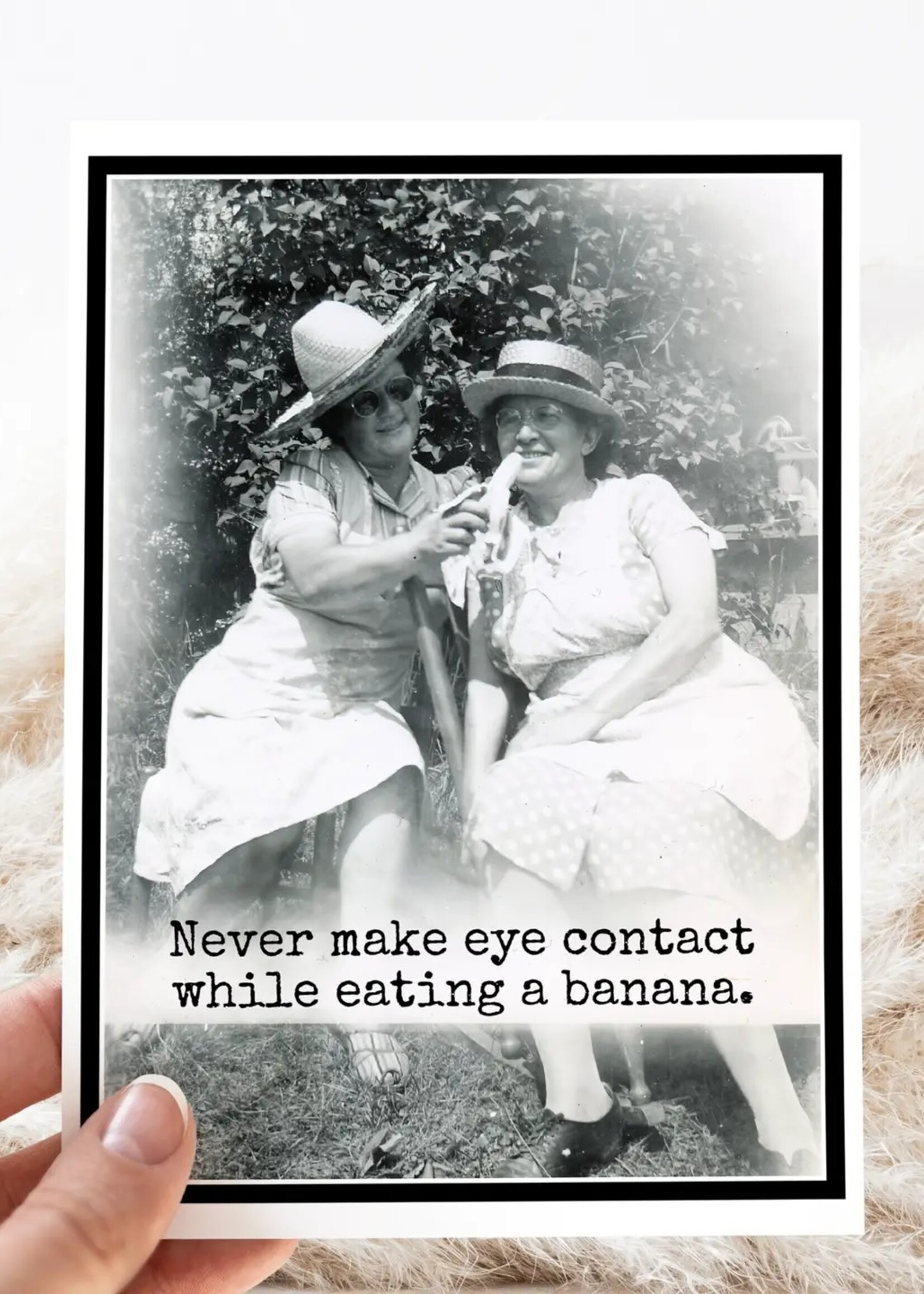 Never Make Eye Contact While Eating A Banana
