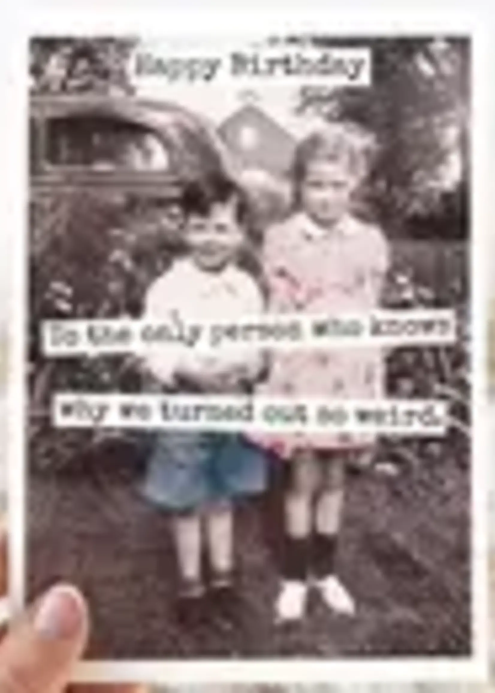 Why We Turned Out Weird