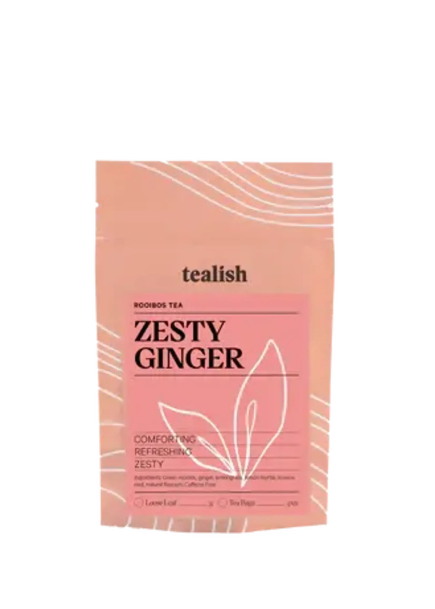 Tealish Tealish Zesty Ginger Rooibos Tea