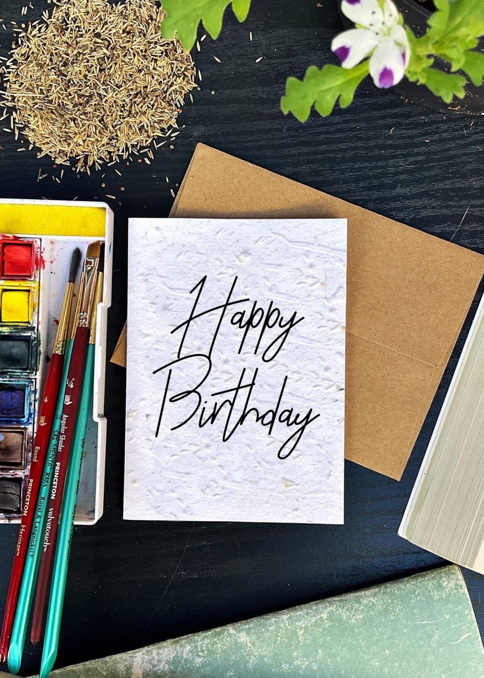 Seeded Memories - Classic Happy Birthday