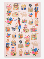 Bon Artis Ooh La La Cats Tea Towel