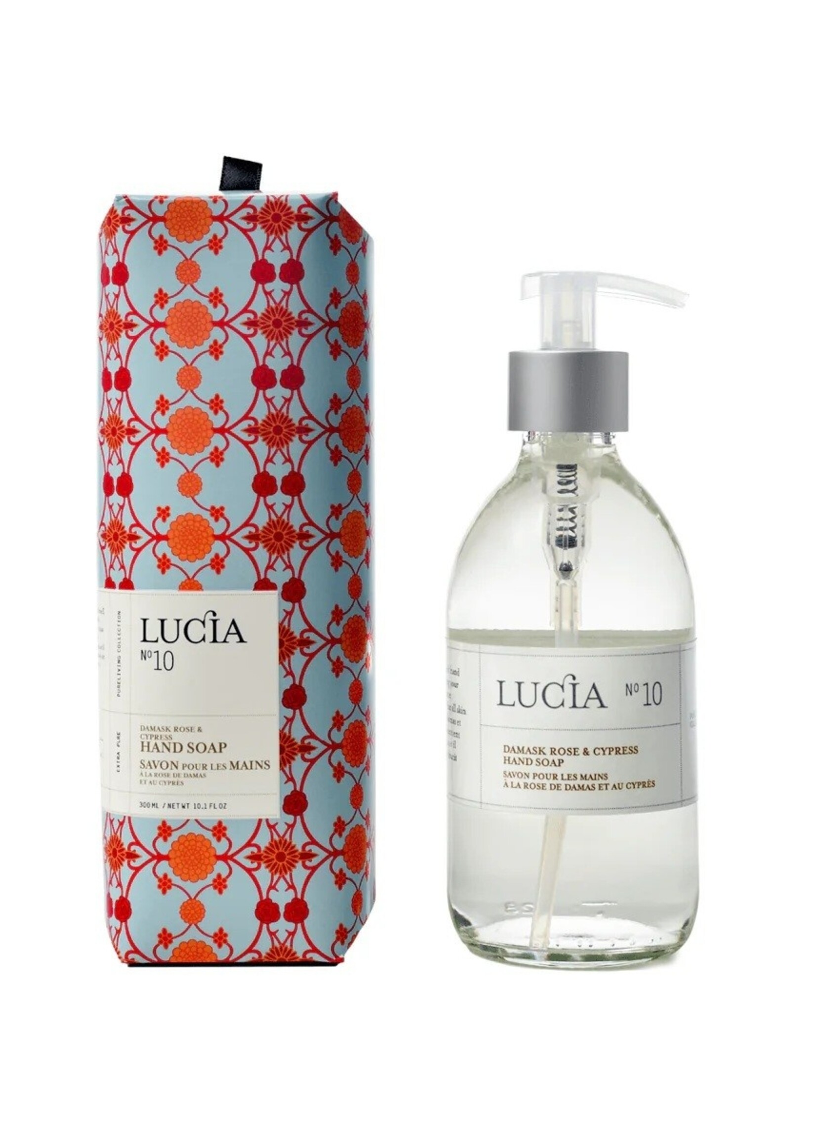 lucia N°10 Damask Rose & Cypress Hand Soap