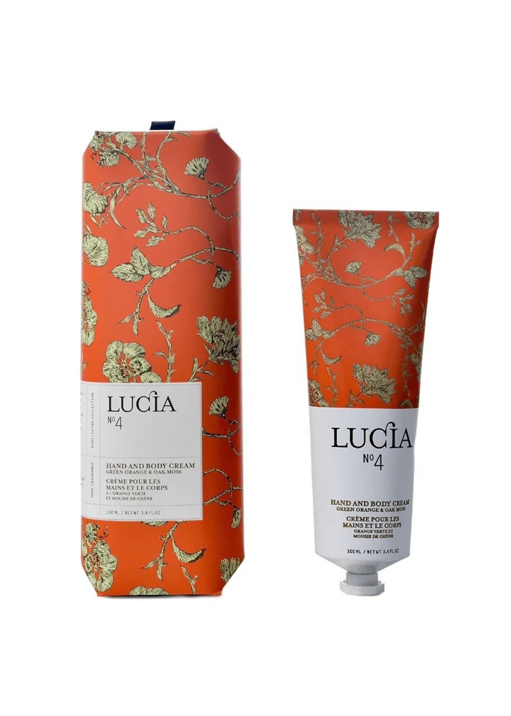 N°4 Green  Orange & Oak Moss Hand and Body Cream