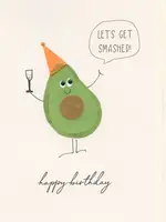 Flaunt Cards Let's Get Smashed - Party Avocado