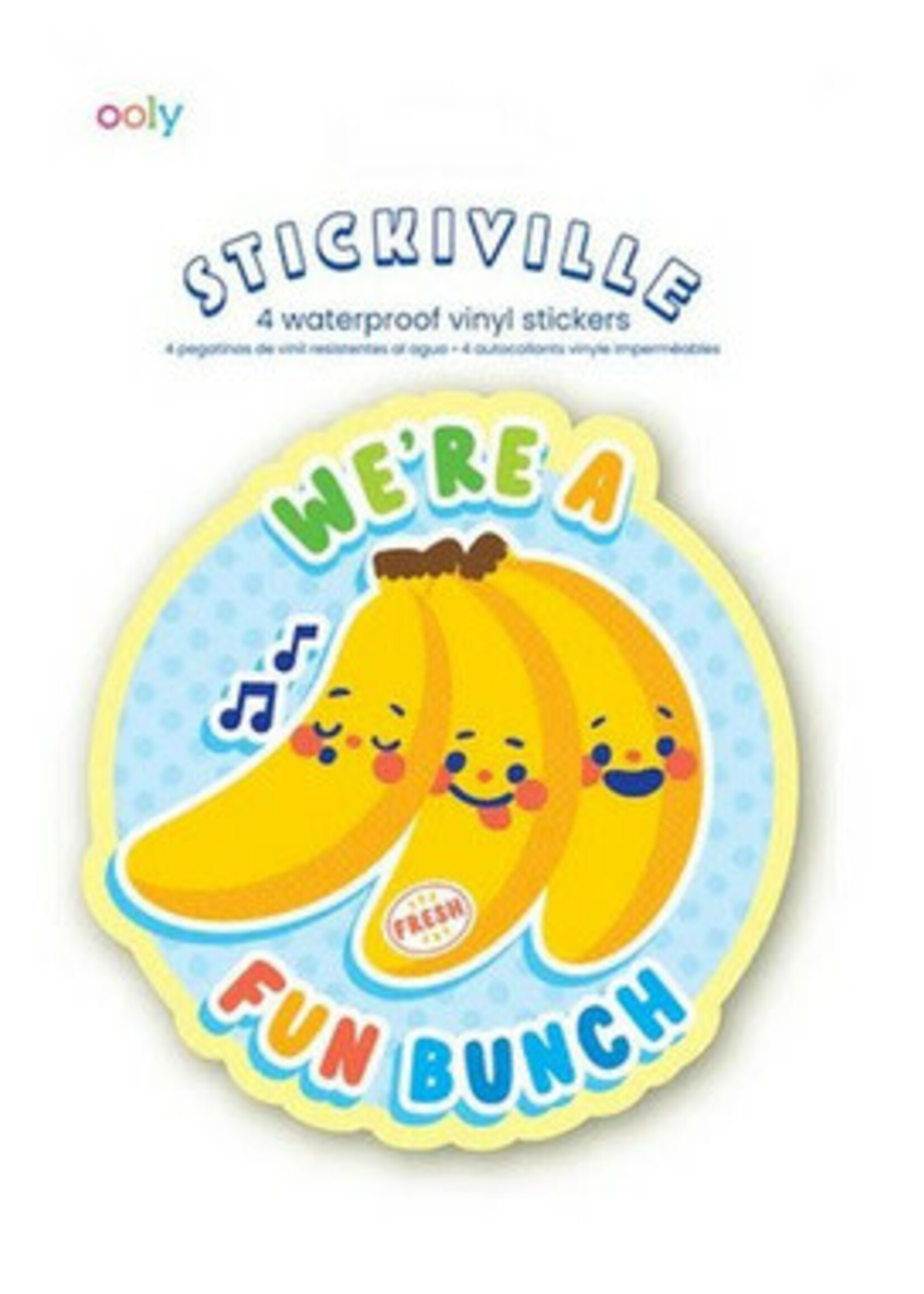 Ooly Stickiville Vinyl Stickers - Fruit Friends