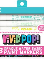 Vivid Pop! Opaque Water Based Markers - Pastel