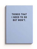 Ohh Deer Things I Need To Do