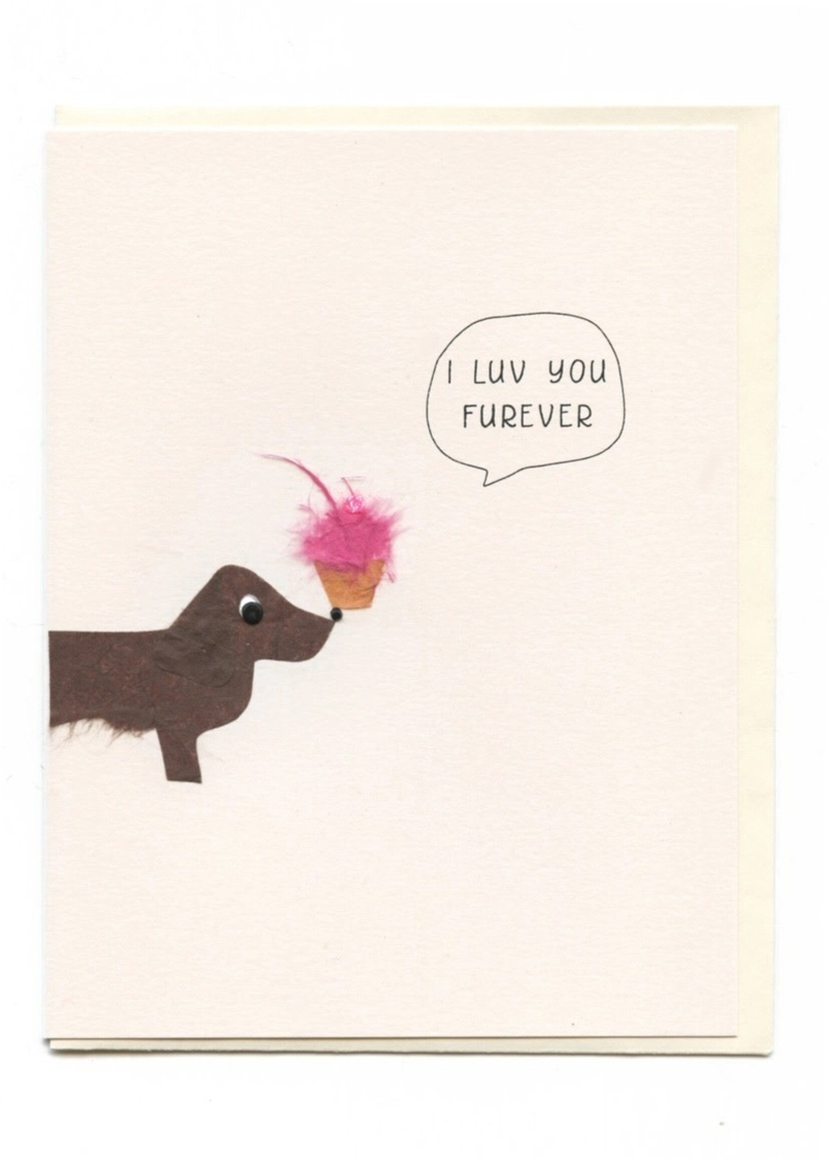 Flaunt Cards I love you fur-ever