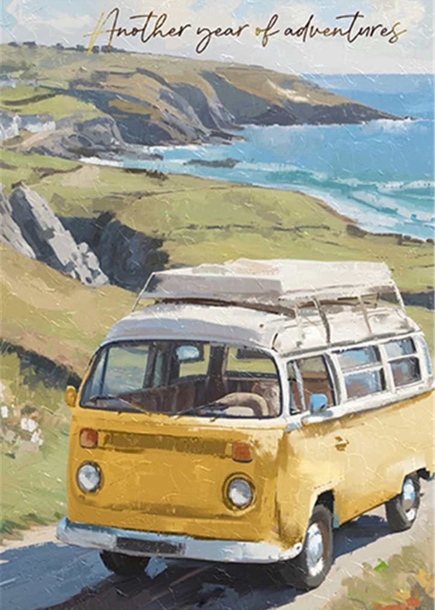 Great British Card Another year of adventures  ~ Volkswagon