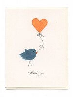 Flaunt Cards Thank You ~ Bird and Balloon