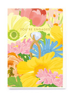 Noi You're Engaged - Floral & Ring