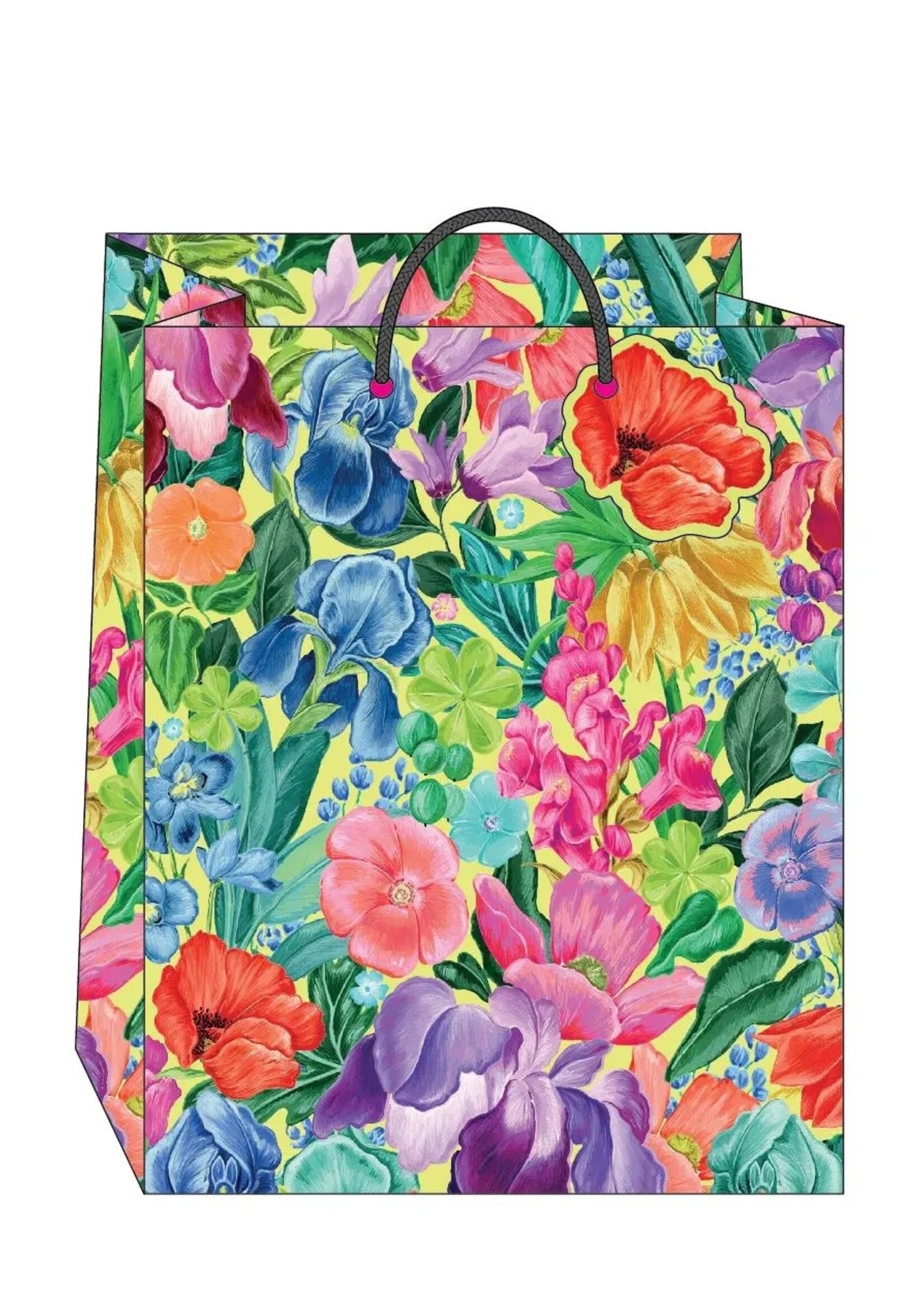 the art file Large Gift bag ~ Floral