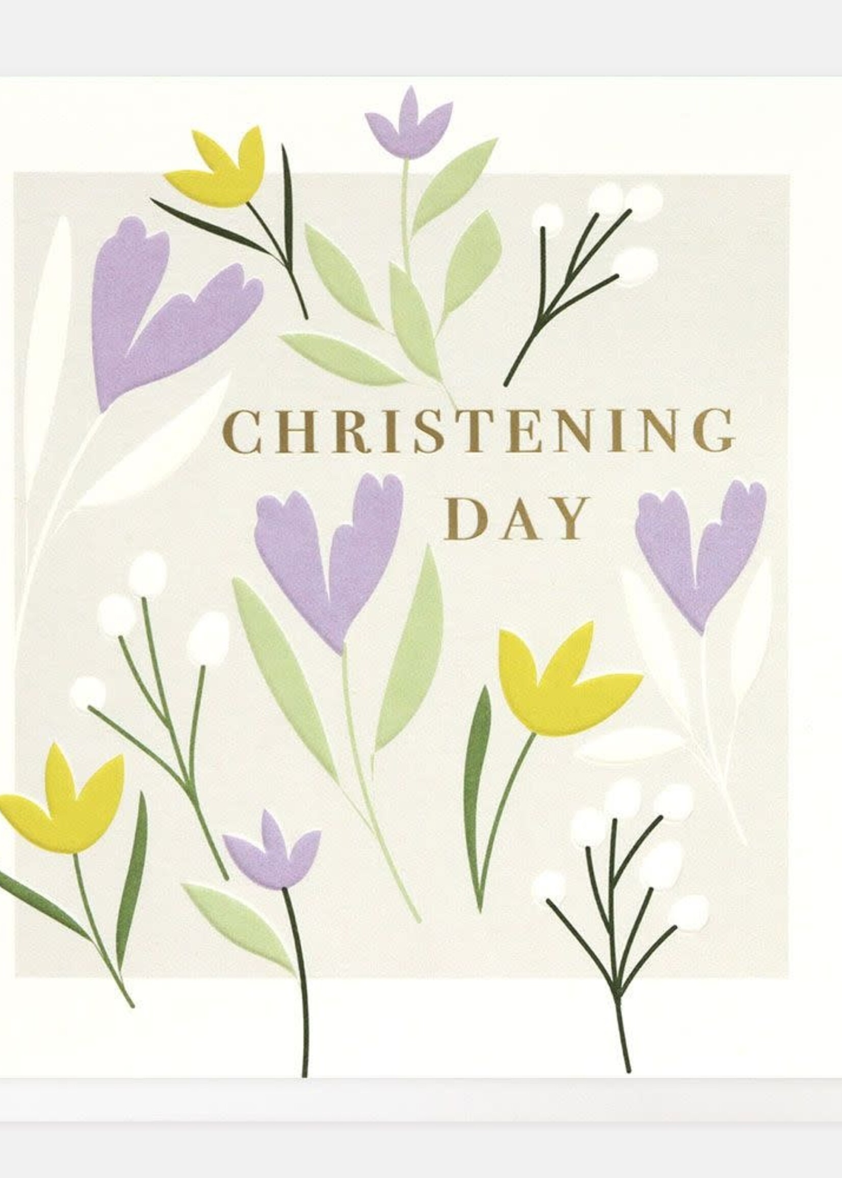 Caroline Gardner Christening Day