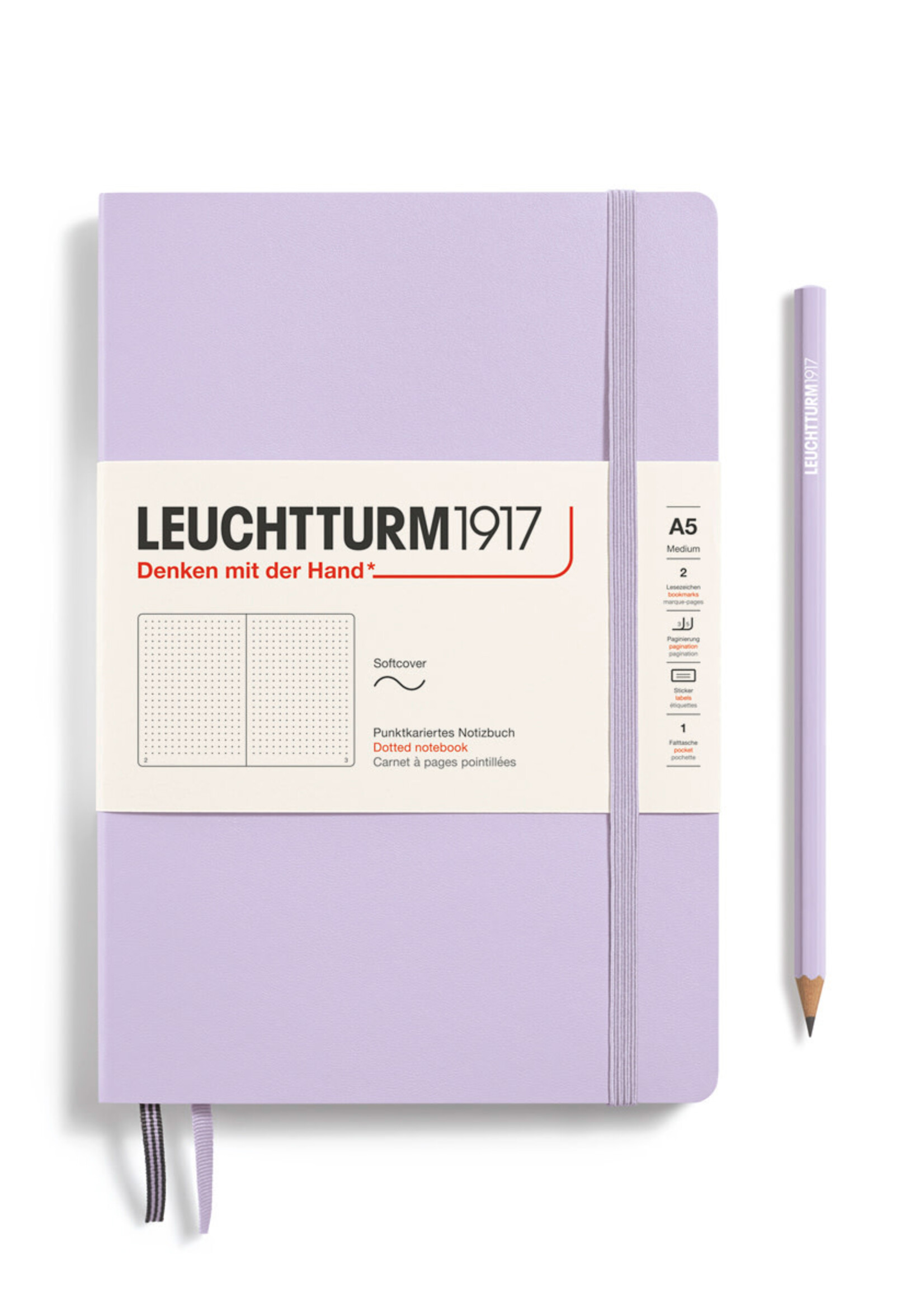 Leuchtturm Leuchtturm1917 A5 Softcover Dot