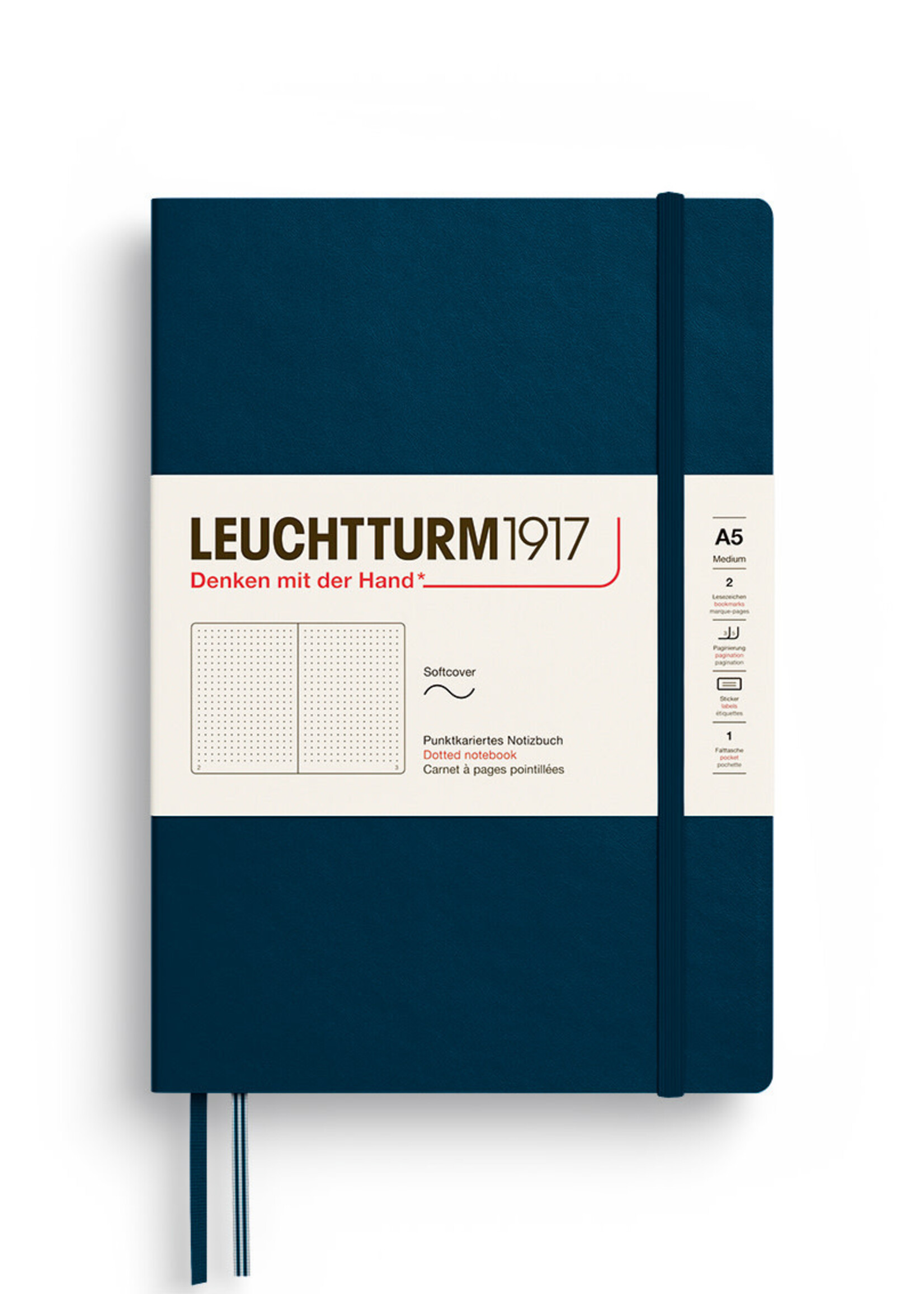 Leuchtturm Leuchtturm1917 A5 Softcover Dot