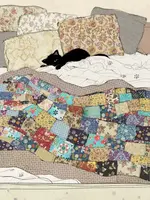 Bug Art Bed Kitty