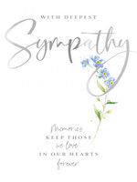 Ling Design With Deepest Sympathy - Forget Me Nots