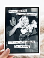 Stop pretending to read