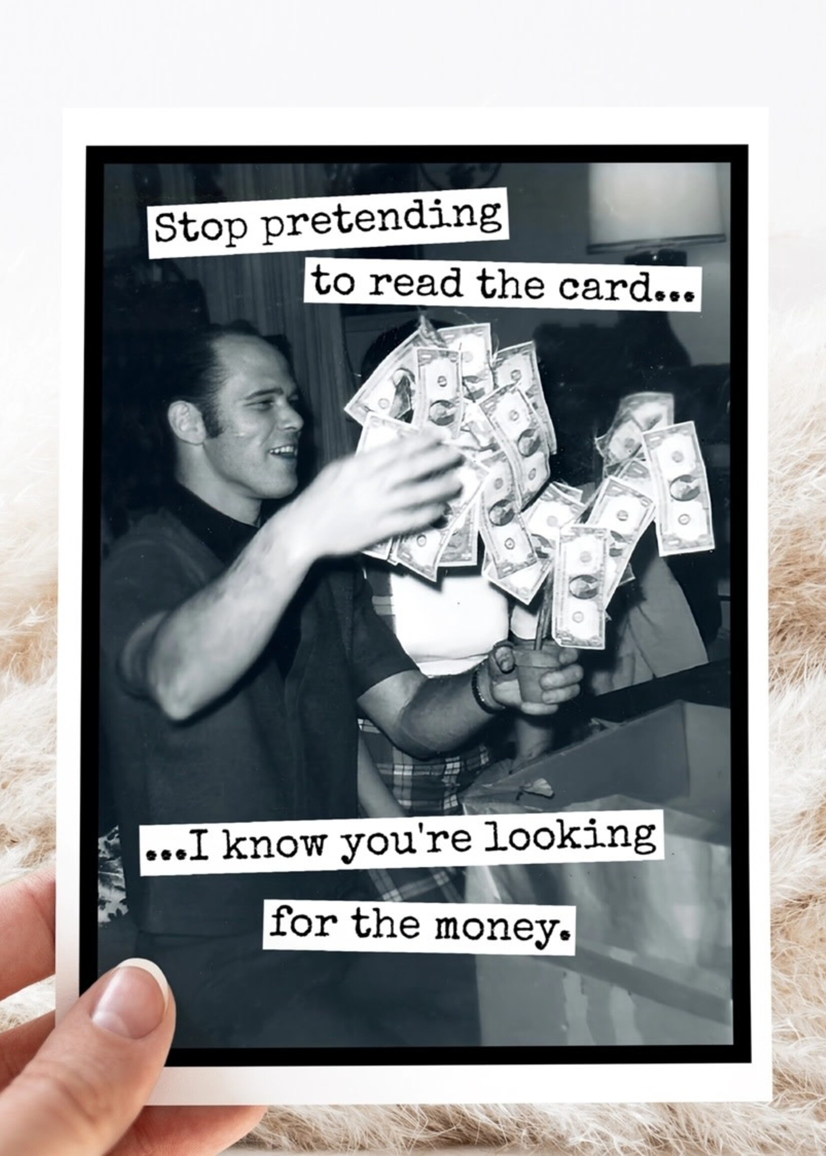 Stop pretending to read