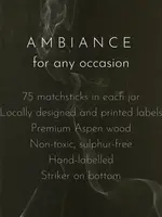 Apothecary Matches - Fuschia