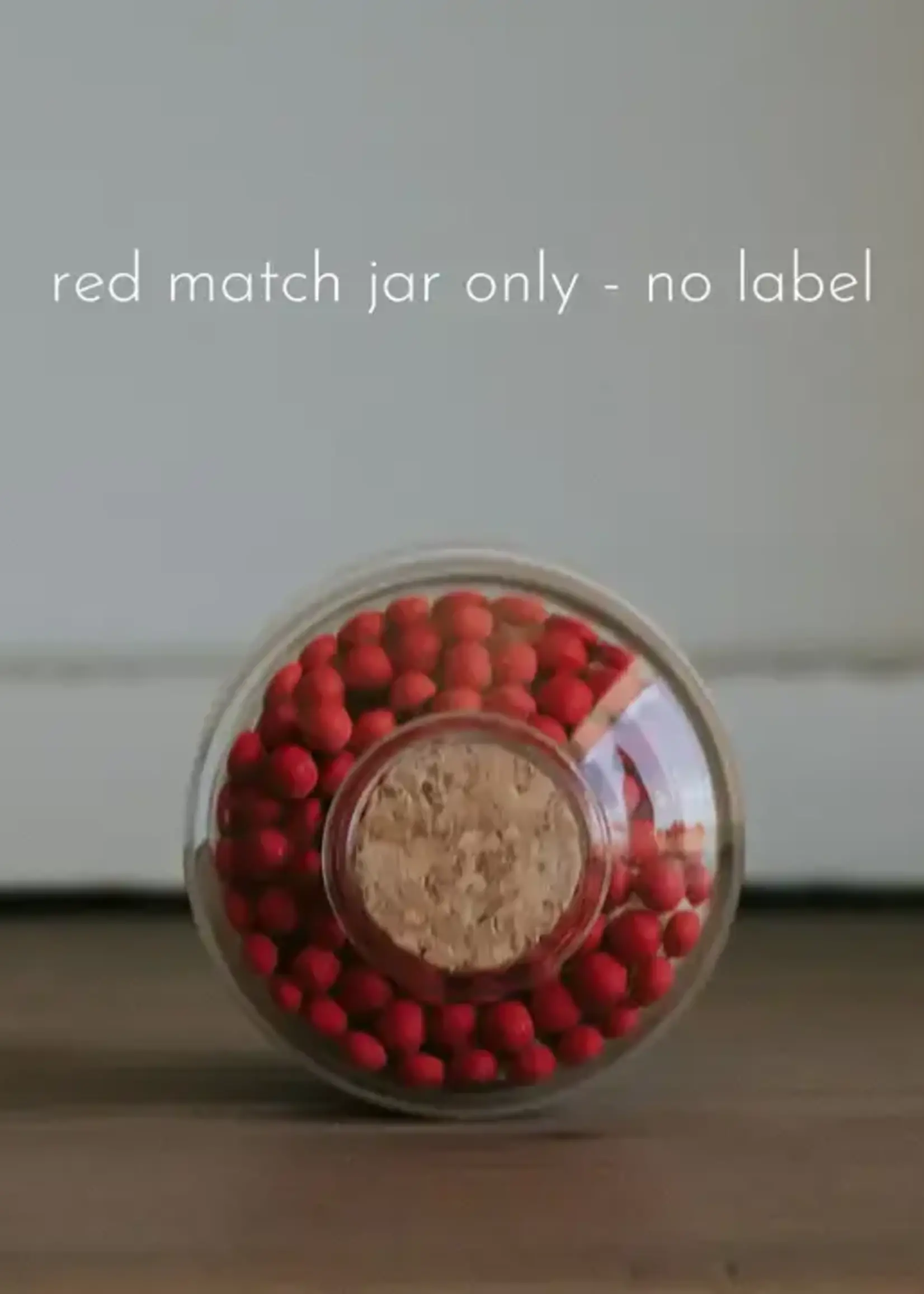 matchstick boutique Apothecary Matches - Red