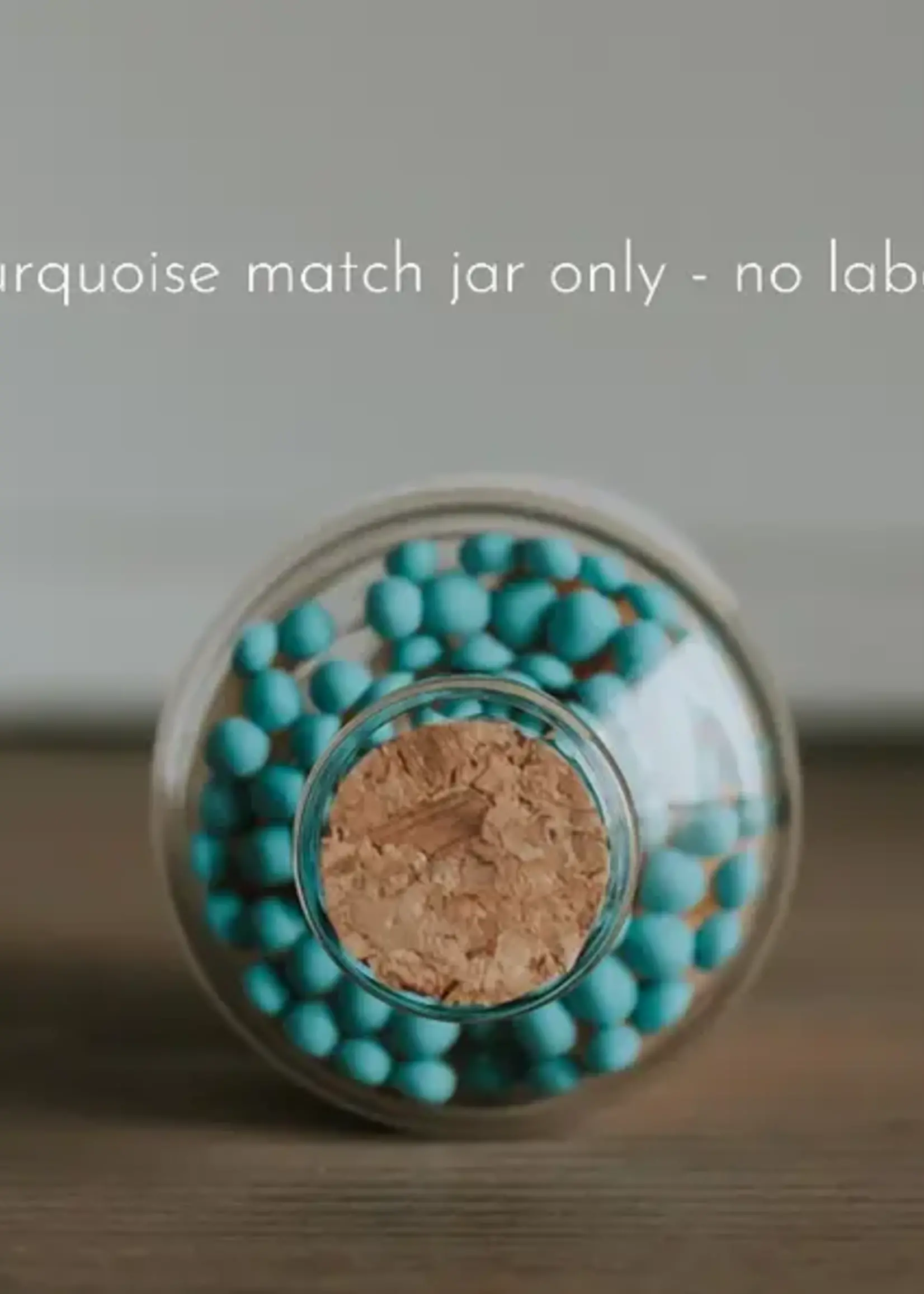 matchstick boutique Apothecary Matches - Turquoise