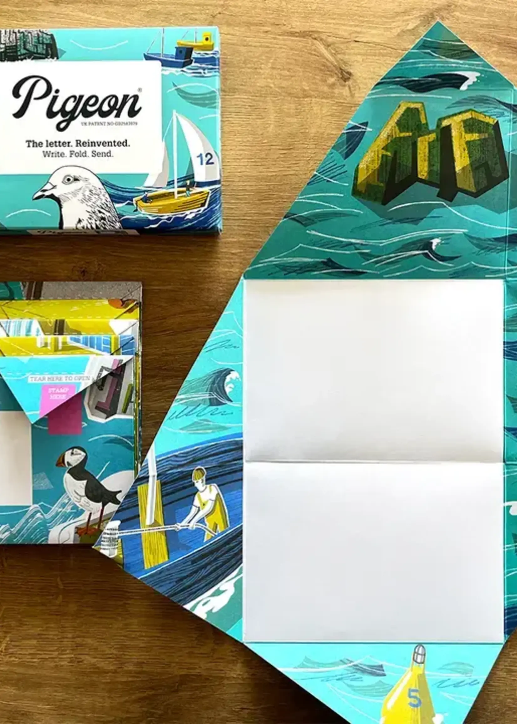 pigeon posted Safe Harbour Pigeon Letter Pack